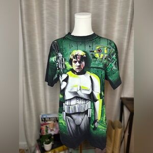 Star wars vintage luke skywalker t-shirt